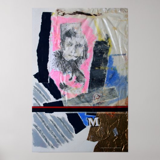 コラージュBruyantsアーティストの本はあなたの人生に詰まっている ポスター (正面)