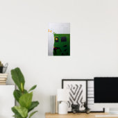 コラージュBruyantsアーティストブックグリーンルーム2 P ポスター (ホームオフィス)