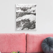 コラージュBruyants Artist's Book First page Canvas キャンバスプリント (インサイチュ (リビング))