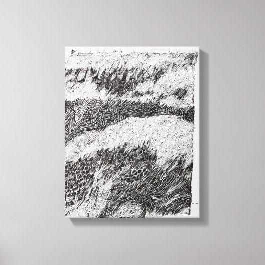 コラージュBruyants Artist's Book First page Canvas キャンバスプリント (正面)