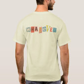コラージュT型 Tシャツ (裏面)