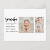 コラージョモダンンパ最高のエバー美しいギフト シーズンポストカード (正面)