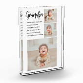 コラージョモダンンパ最高のエバー美しいギフト フォトブロック (左)