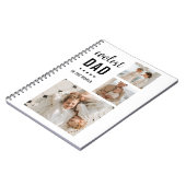 コラーモダンジュ写真ハッピーファーザーズデイギフト ノートブック (左側)