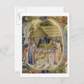 コラーレ・グラドゥアーレ第5号 歴史的な初期の「P」文字 ポストカード (正面/裏面)