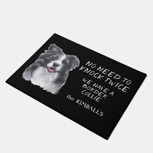 コリおもしろいーを打ち縁ど抜く必要なし ドアマット (アングル)