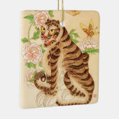 コリアストライプのンタイガーヴィンテージミンファ セラミックオーナメント (右)