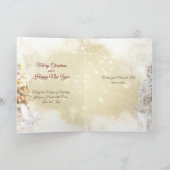 コリアンジェルクリスマスグリーティングカード シーズンカード (内部)