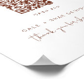 コリアンダーさびぼほ小事業決済看板 ポスター (角)