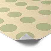 コリアンダーのスパイスモーズドットと象 ポスター (角)