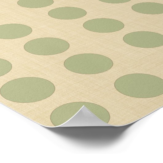 コリアンダーのスパイスモーズドットと象 ポスター (角)