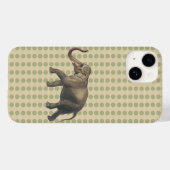 コリアンダーのスパイスモーズドットと象 Case-Mate iPhoneケース (裏面 (横))