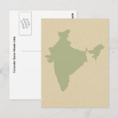 コリアンダーブルースパイスモーズインド ポストカード (正面/裏面)