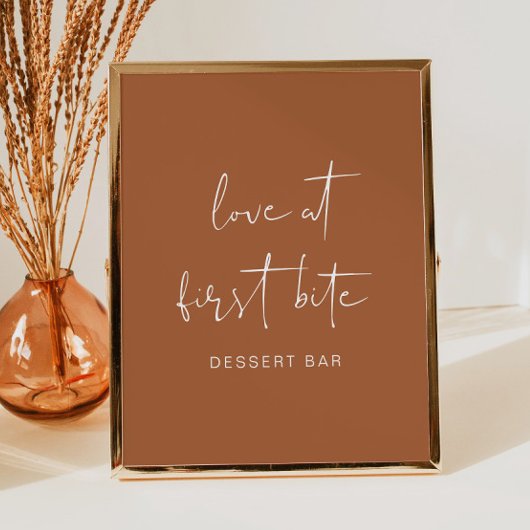 コリアンダーボホテラコッタデザートバーポスター ポスター