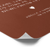 コリアンダーボホラスト紙吹雪トスサイン ポスター (角)