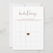 コリアンダー防腐色シャワービンゴゲーム 招待状 (正面)