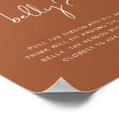 コリアンダー・ボヘミアンどのように彼女の腹のゲームは大きい ポスター (角)