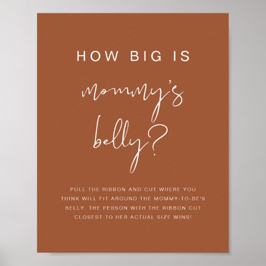 コリアンダー・ボヘミアンどのように彼女の腹のゲームは大きい ポスター (正面)