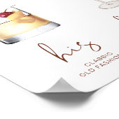 コリアンダー ボーホー ウォーターカラー カクテル シグネチャードリンク ポスター (角)