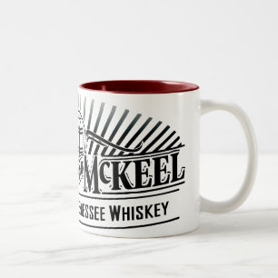 コリアーおよびMcKeelのロゴ ツートーンマグカップ