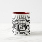 コリアーおよびMcKeelのロゴ ツートーンマグカップ (中央)