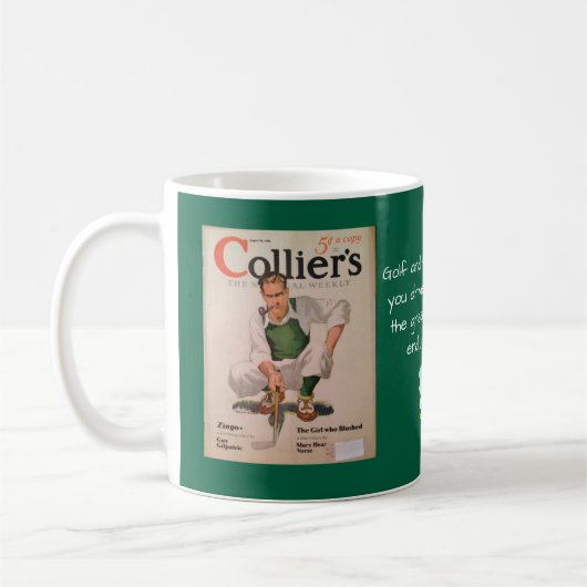 "コリアーズ ゴルフ プロ" コーヒーマグカップ (左)
