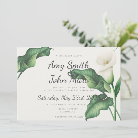 コリウス 招待状 (スタンド正面)