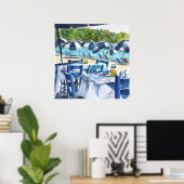 コリオスブルー ポスター (ホームオフィス)