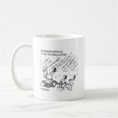 コリオリの力のテスト コーヒーマグカップ (左)