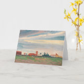 コリオールでサッカーの試合 | ジェームス・ディクソン・インネス カード (黄色い花)