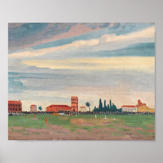 コリオールでサッカーの試合 | ジェームス・ディクソン・インネス ポスター (正面)