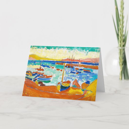 コリオールのボート | Andre Derain | カード (正面)