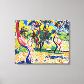 コリオールの木々 | Andre Derain | キャンバスプリント (正面)