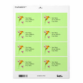 コリカラフルブリ ラベル (フルシート)