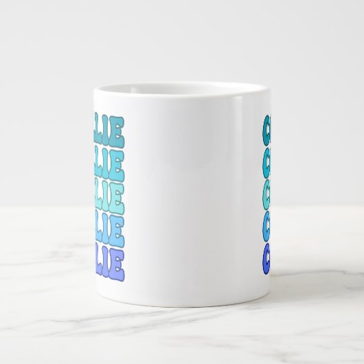 コリカラフルー・マグ ジャンボコーヒーマグカップ (正面)