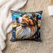 コリステンドグラスの外観 クッション (ブランケット)