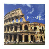 コリセウムの有名な遺跡 |イタリアのローマ タイル (正面)