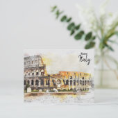 コリセウムインローマイタリア ポストカード (スタンド正面)