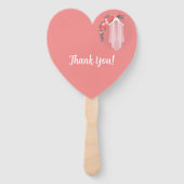 コリセウム結婚アーチの下のカップルイラストレーション ハンドファン (裏面)