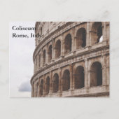 コリセウム,ローマ,イタリアのヴィンテージ旅行観光客追加 ポストカード (正面)