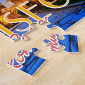 コリセオデローマイタリアサマートラベルポストカード ジグソーパズル (側面)