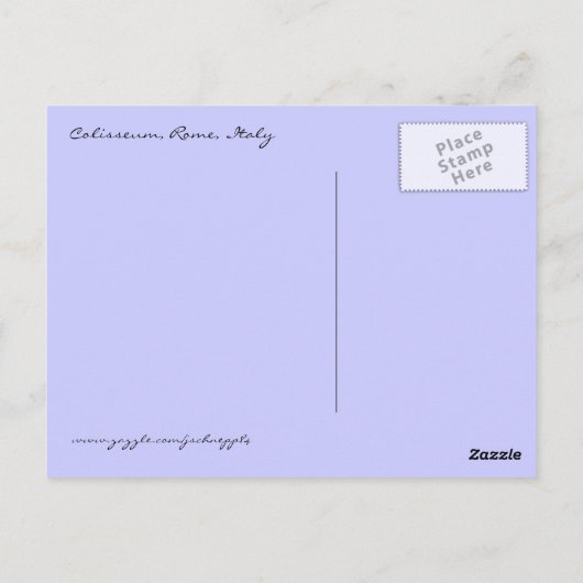 コリセオ ポストカード (裏面)