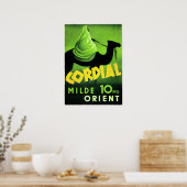 コリディアルミルドオリエントミドルイーストヴィンテージ旅行 ポスター (キッチン)