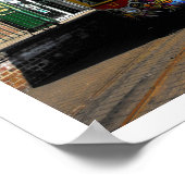 コリトン駅の予約電車 ポスター (角)