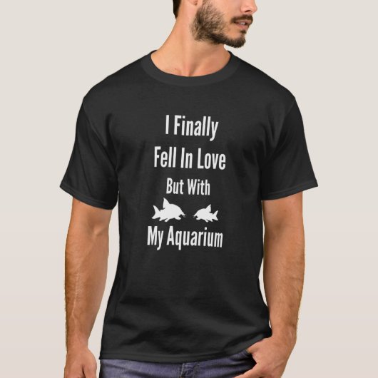 コリドラス水槽 恋する熱帯魚 Tシャツ (正面)