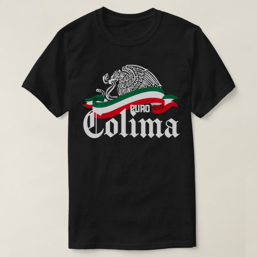 コリマメイコプリン共和国コリマイーグル国旗 Tシャツ (デザイン正面)