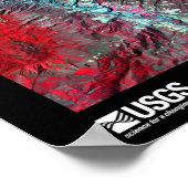 コリマ火山メキシコ ポスター (角)