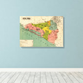 コリマ、メキシコ2 キャンバスプリント (インサイチュ (ウッドフロア))