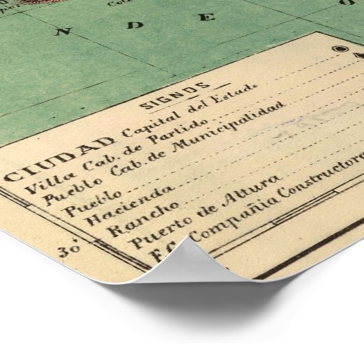 コリマ、メキシコ2 ポスター (角)