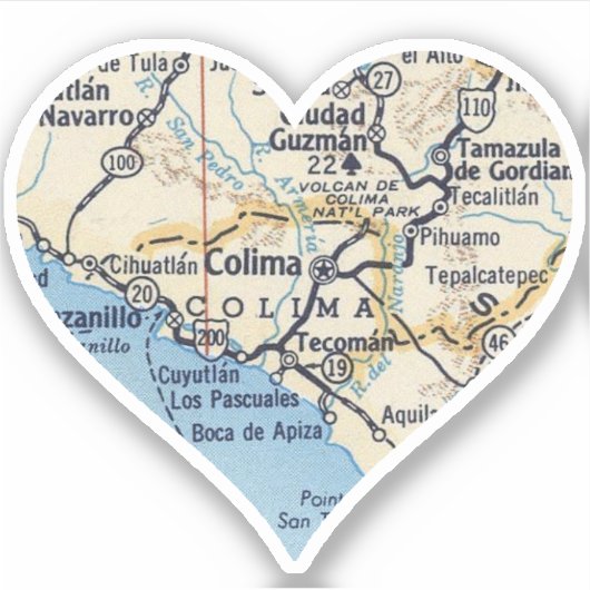 コリマ・メキシコ シール (正面)